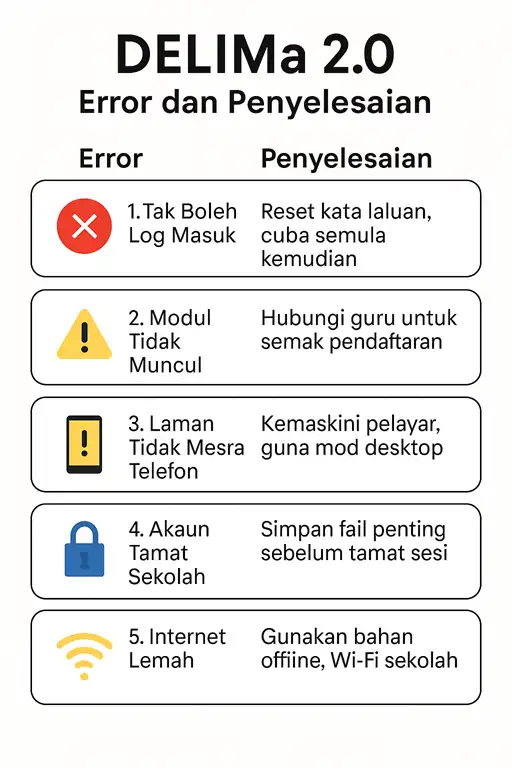 delima error